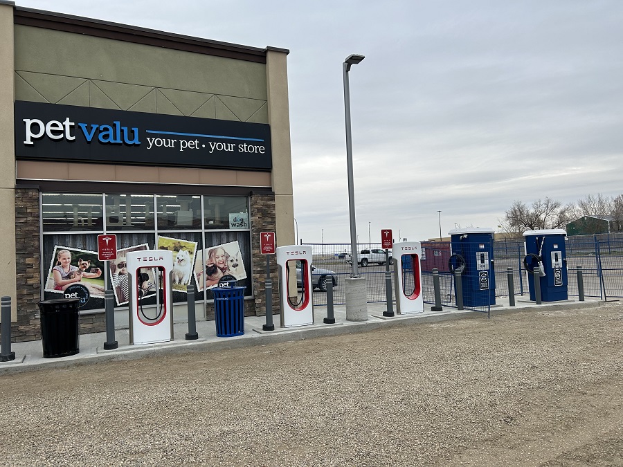 New EV chargers in Kindersley looking to boost local business portals